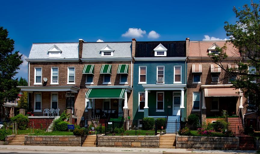missing middle housing (row of houses)