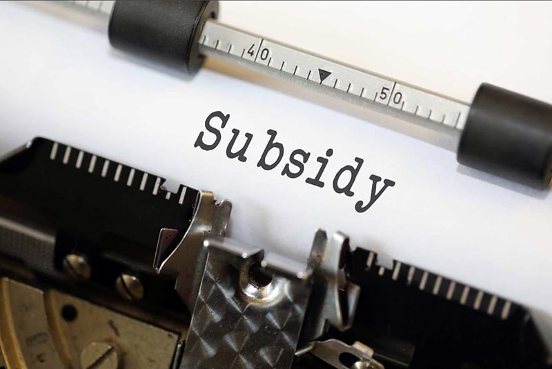 Capital subsidies for building affordable housing developments (typewriter)