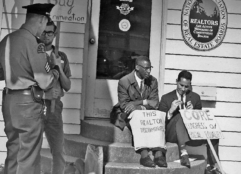 Enforcement of fair housing laws (historic photo)