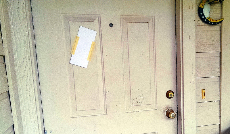 Foreclosure prevention programs (foreclosure notice)