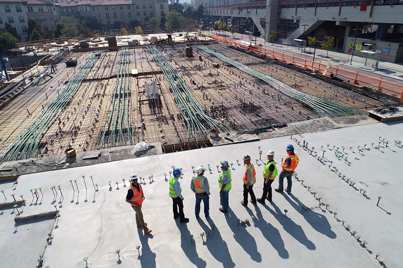 Development feasibility (laying down electrical grid/foundation)