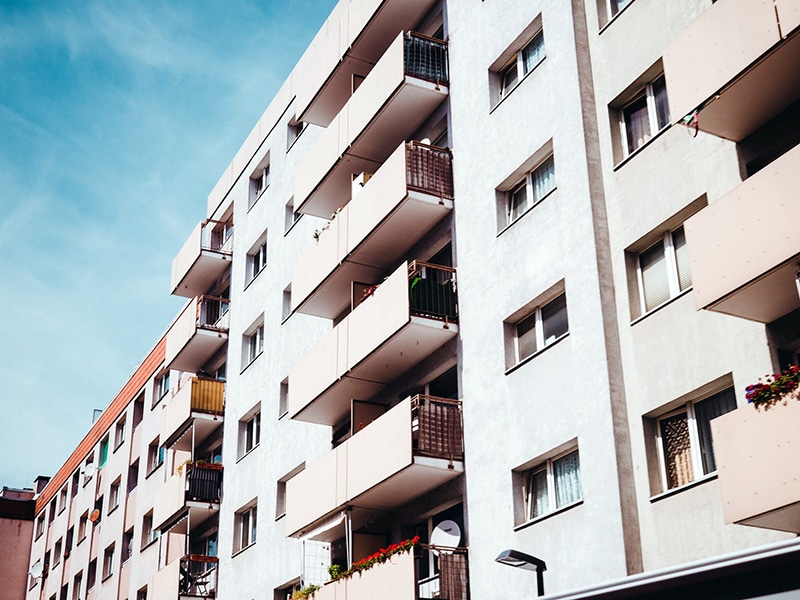 Rental housing (apartment building)