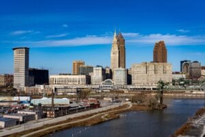 Cleveland skyline