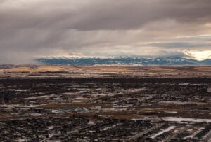 Bozeman aerial view