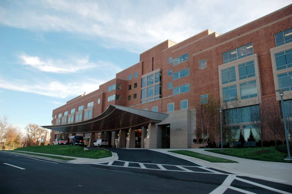 Hospital shown to illustrate housing and health RPF