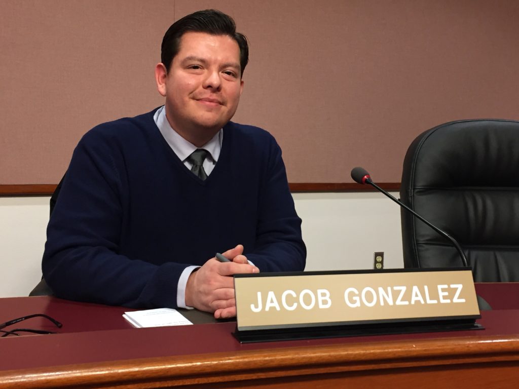 Jacob Gonzalez, Pasco's City Manager, is seen in this photo