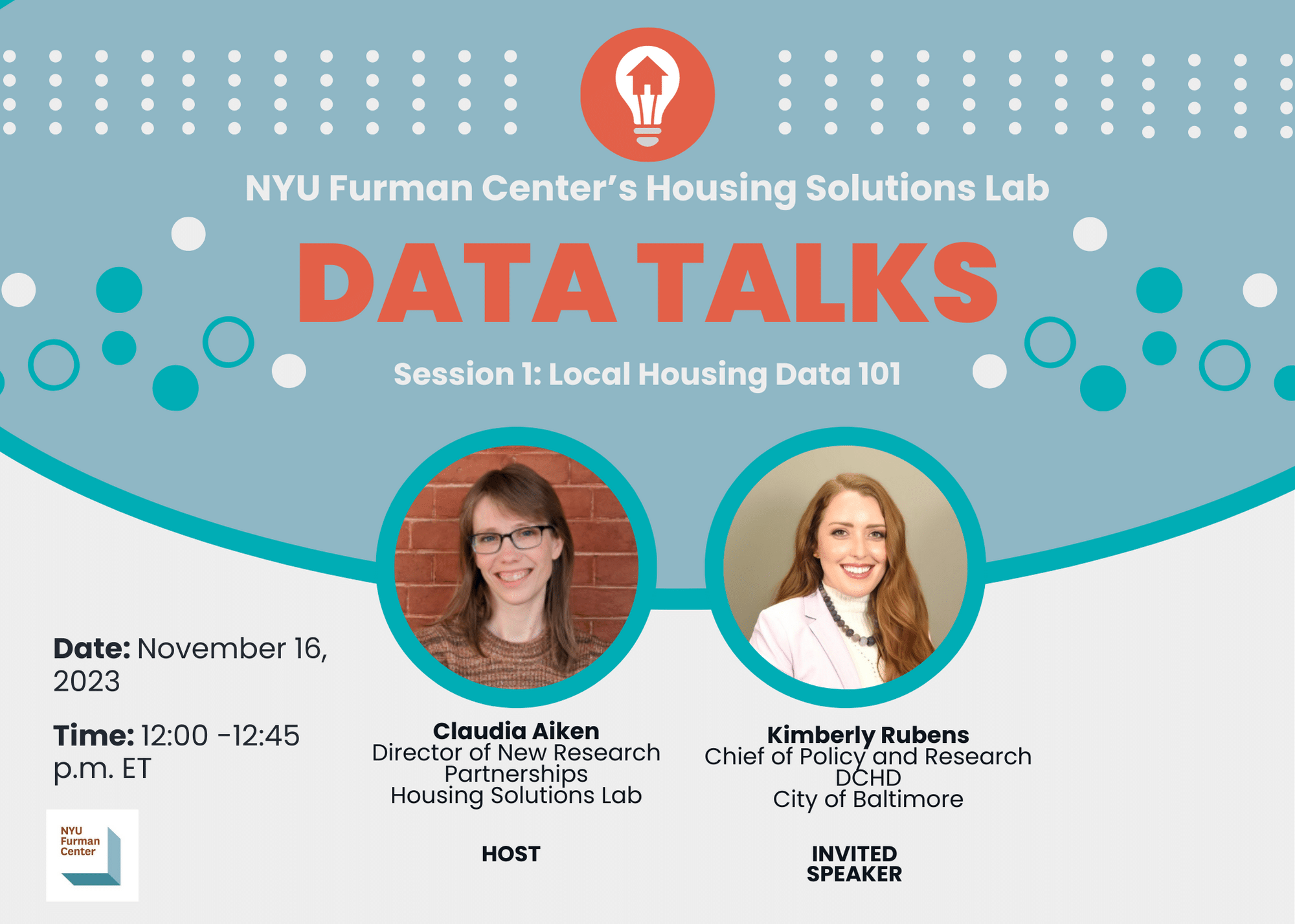 Data Talks Sesssion 1 Content is advertised
