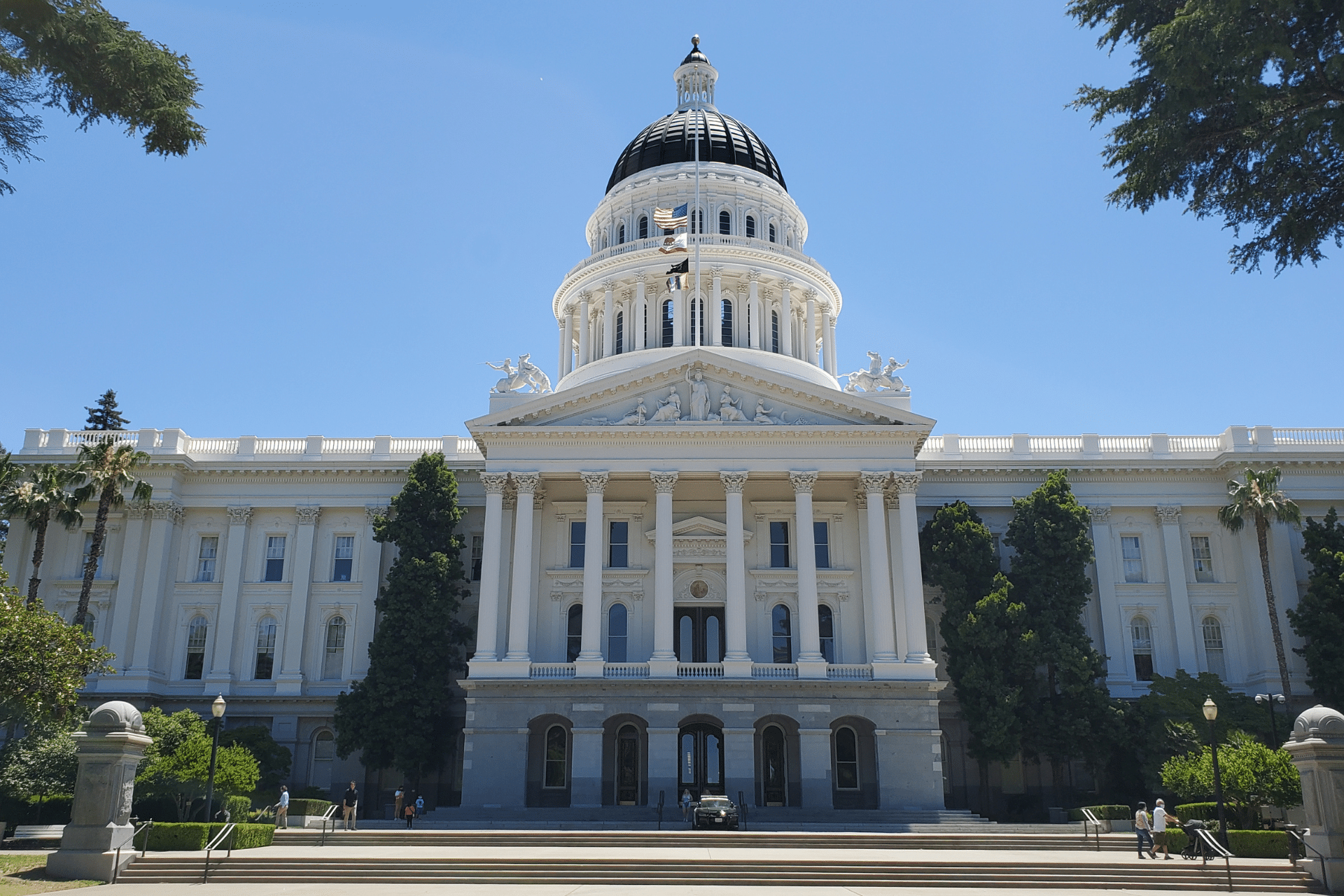 The role of states in housing policy. A photo of a state capitol building is shown.