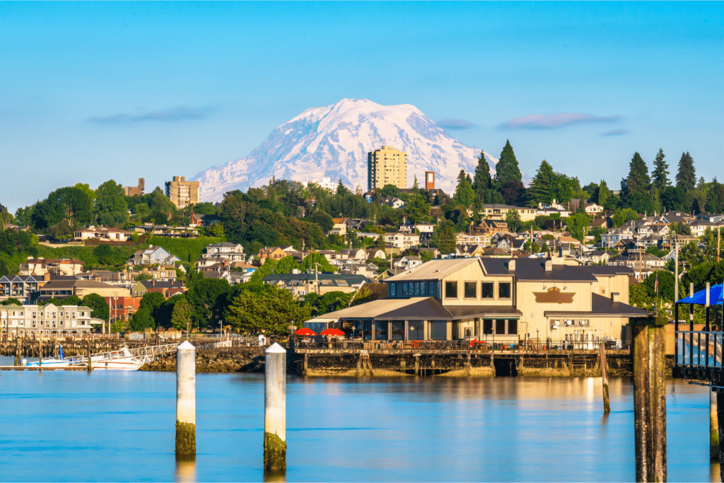 City view of Tacoma, Washington