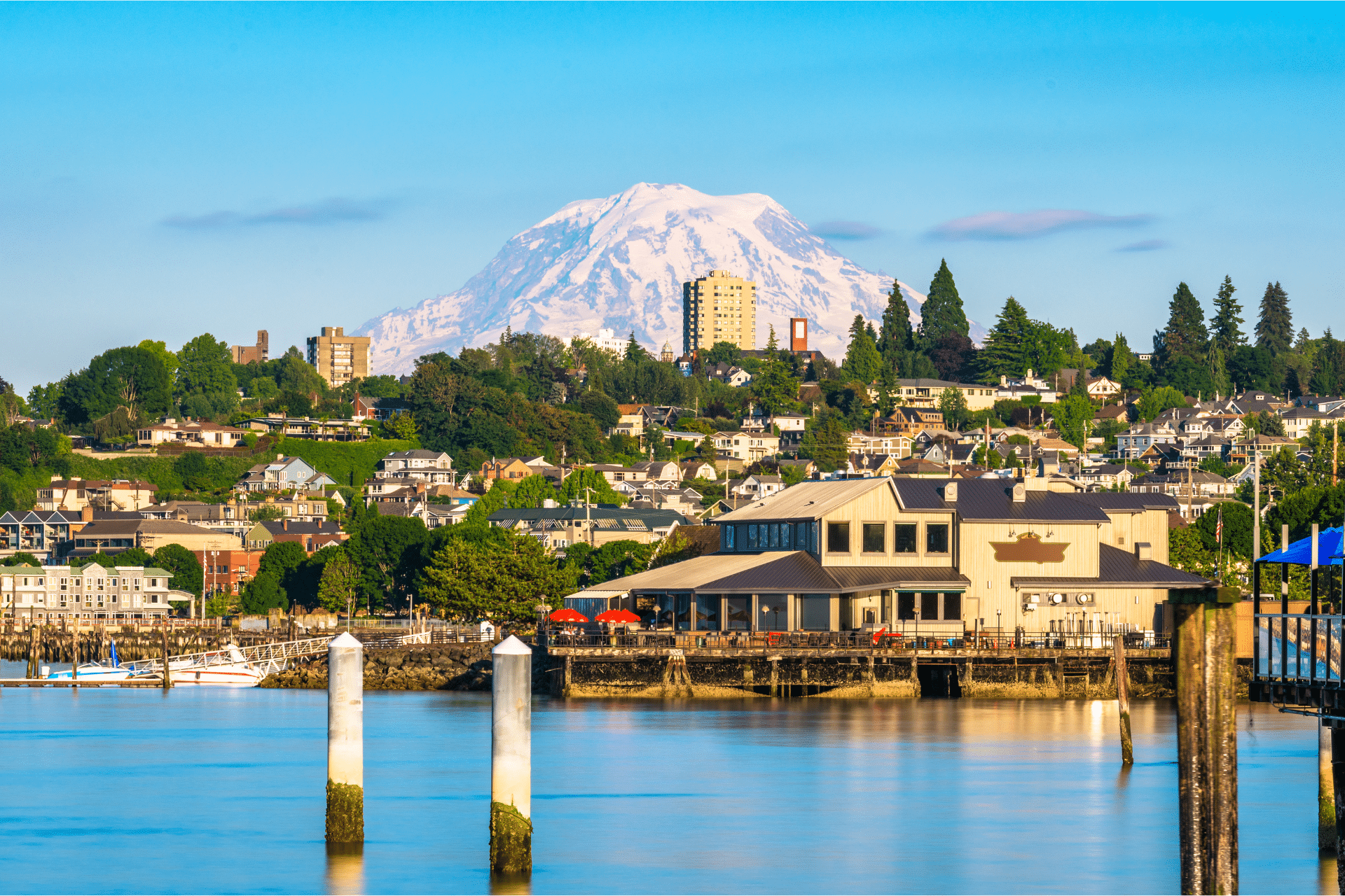City view of Tacoma, Washington