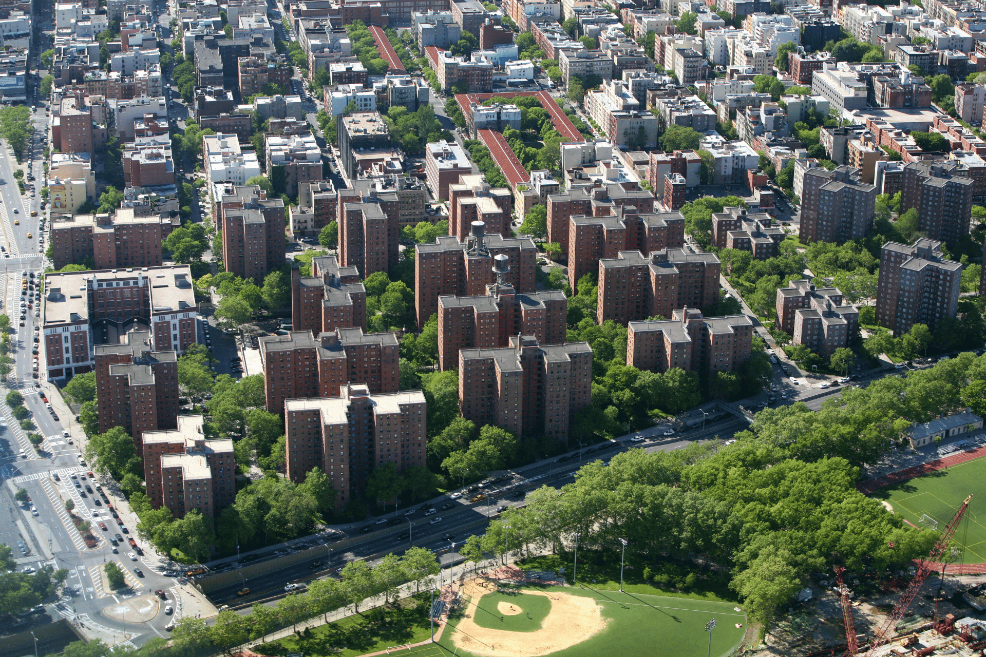 Housing Projects in the Lower East Side of Manhattan. They illustrate federal funding used to subsidize affordable housing.